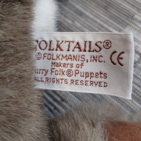Vintage Folkmanis Folktails Koala Bear Hand Puppet with Vine - Picture 11 of 11